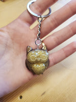 Owl Resin Keychain