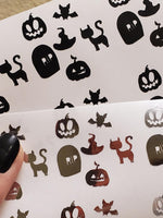 Halloween Nail Decals