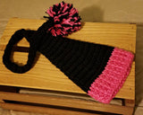 Baby Elf Hat,  Long Tail Hat Pink Collection