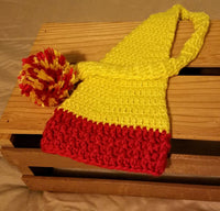 Baby Elf Hat,  Long Tail Hat Yellow Collection