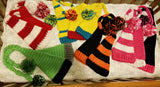 Baby Elf Hat,  Long Tail Hat Orange Collection