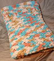 Chunky Crochet Baby Blanket