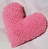 Crochet Heart Pillow